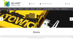 Desktop Screenshot of biart.pl